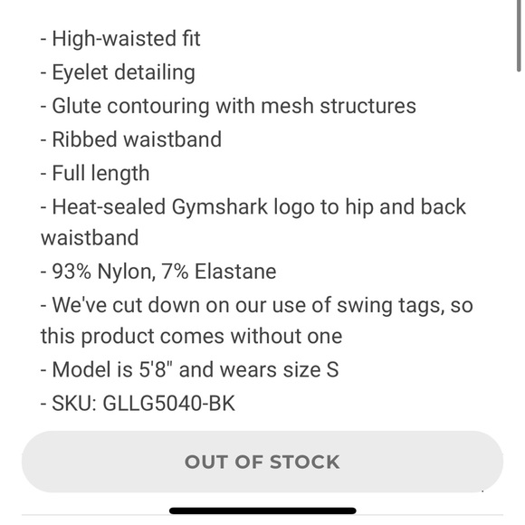 Energy Seamless Leggings - Picture 7 of 7